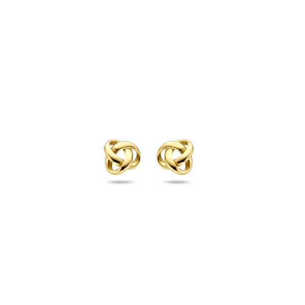 9k Goud Knoop Oorknop Ø5mm