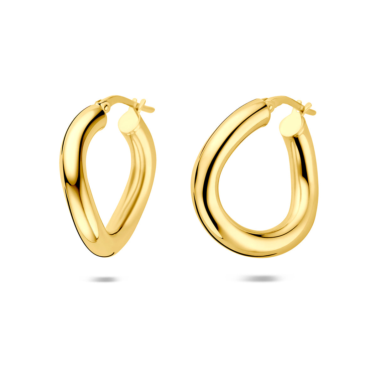 Verguld Zilver Oorring Ø23mm