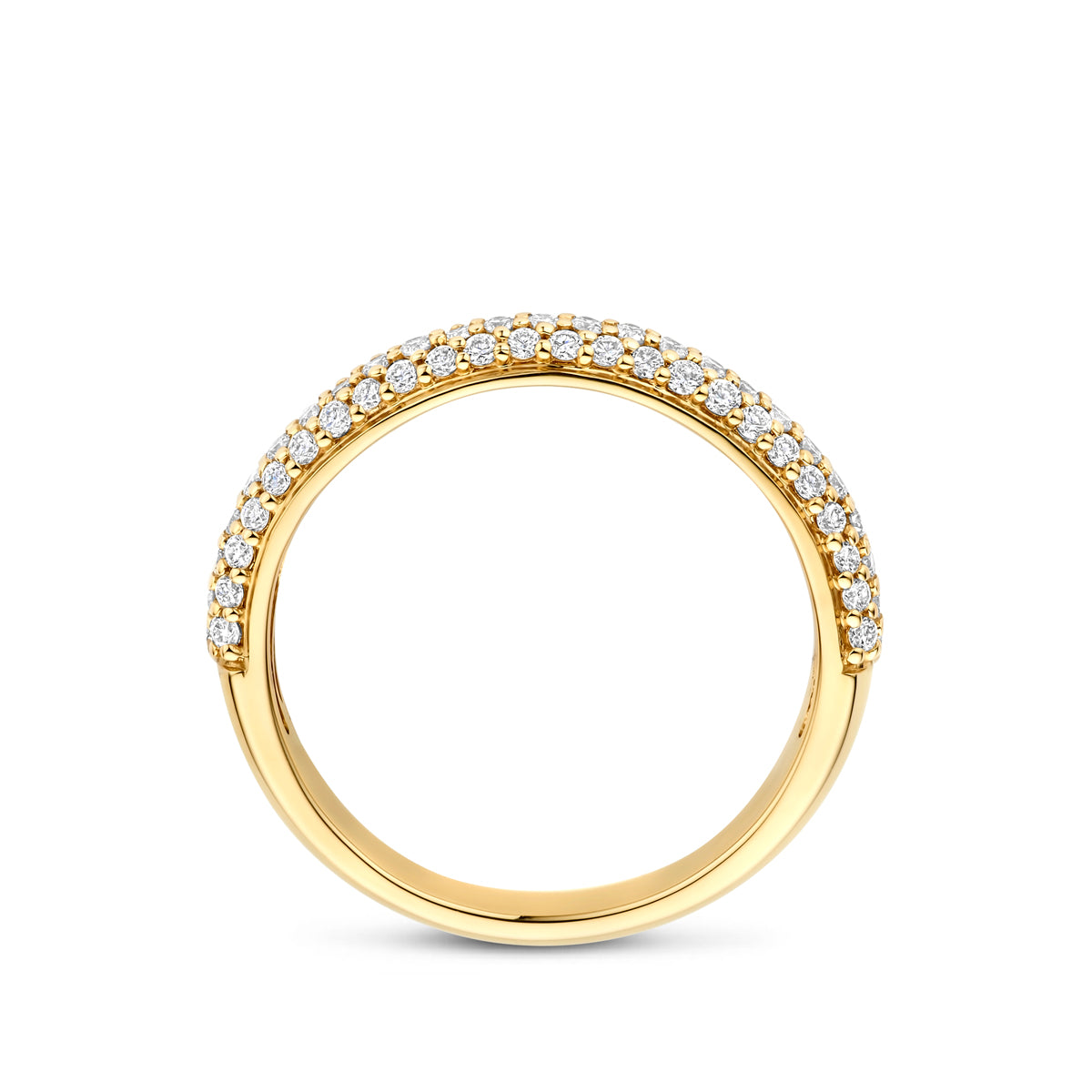 14k Goud Lab Diamant Ring 0.48ct