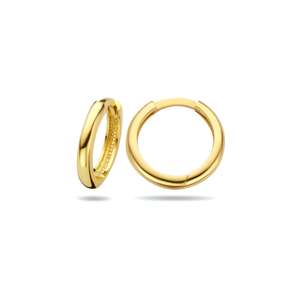 9k Goud Klap Creool 2mm dik
