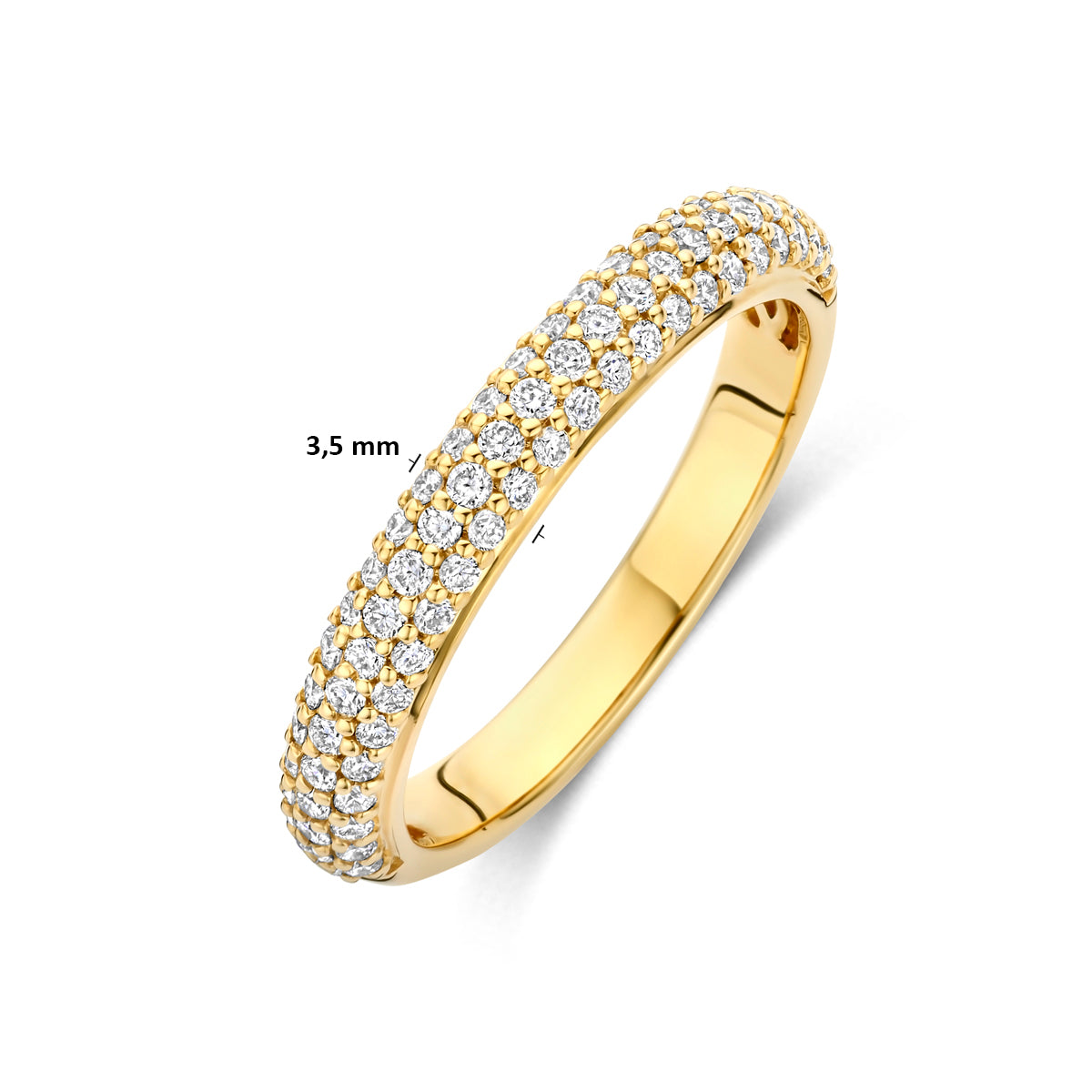 14k Goud Lab Diamant Ring 0.48ct