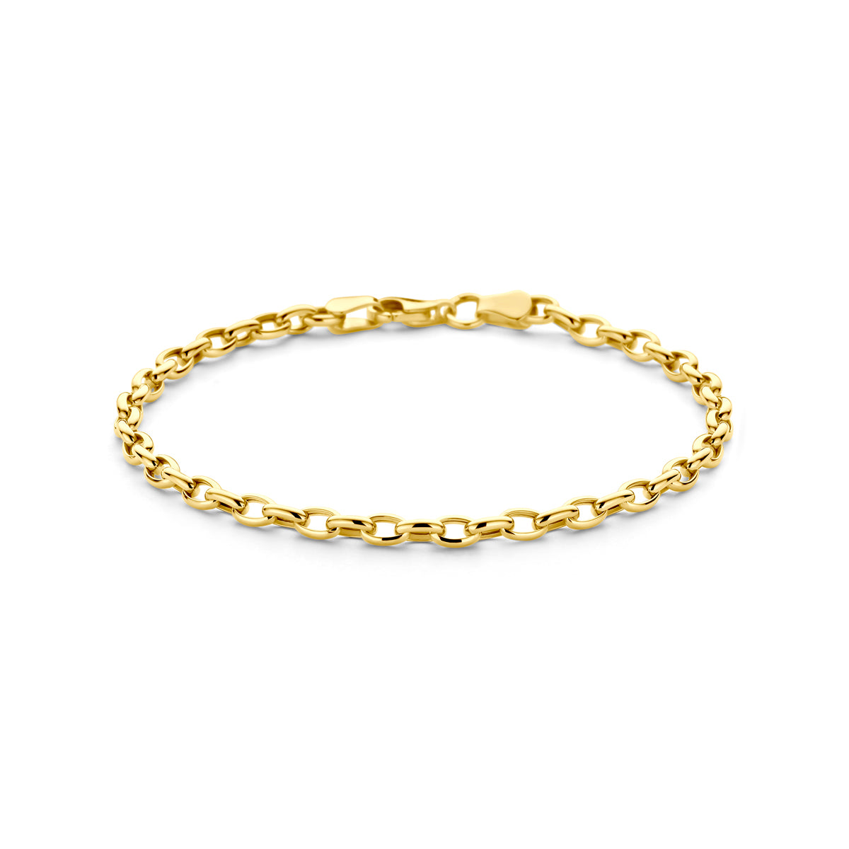 14k Goud Armband Anker 3,1mm 18,5 cm