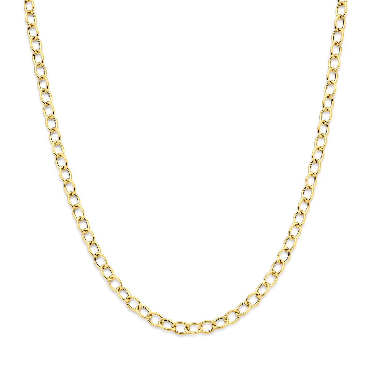 14k Goud Collier 6,3mm 45 cm