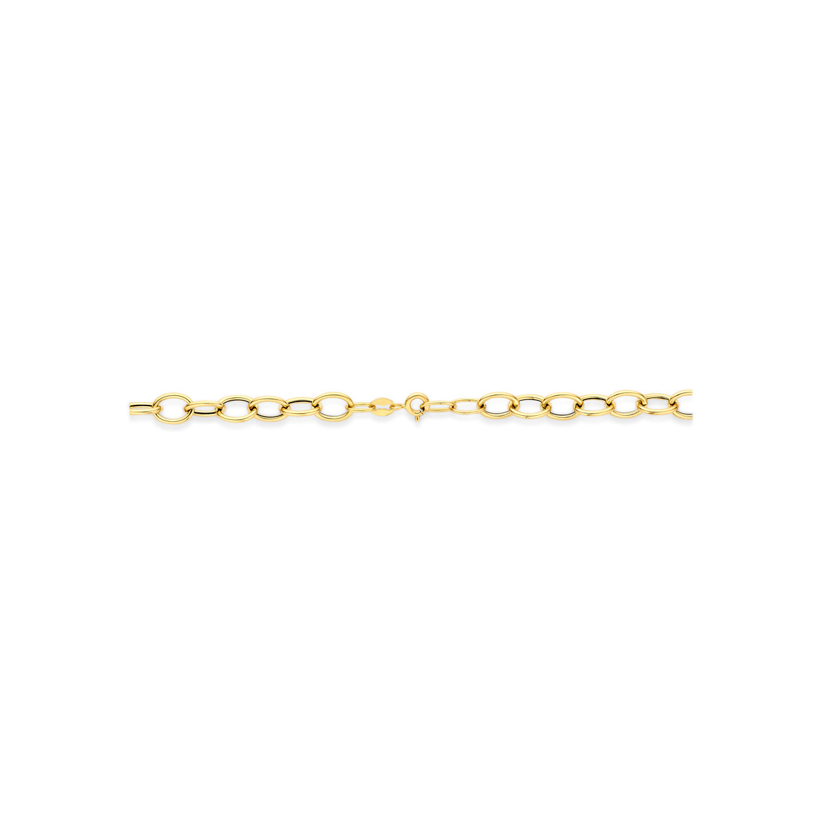 14k Goud Collier 6,3mm 45 cm