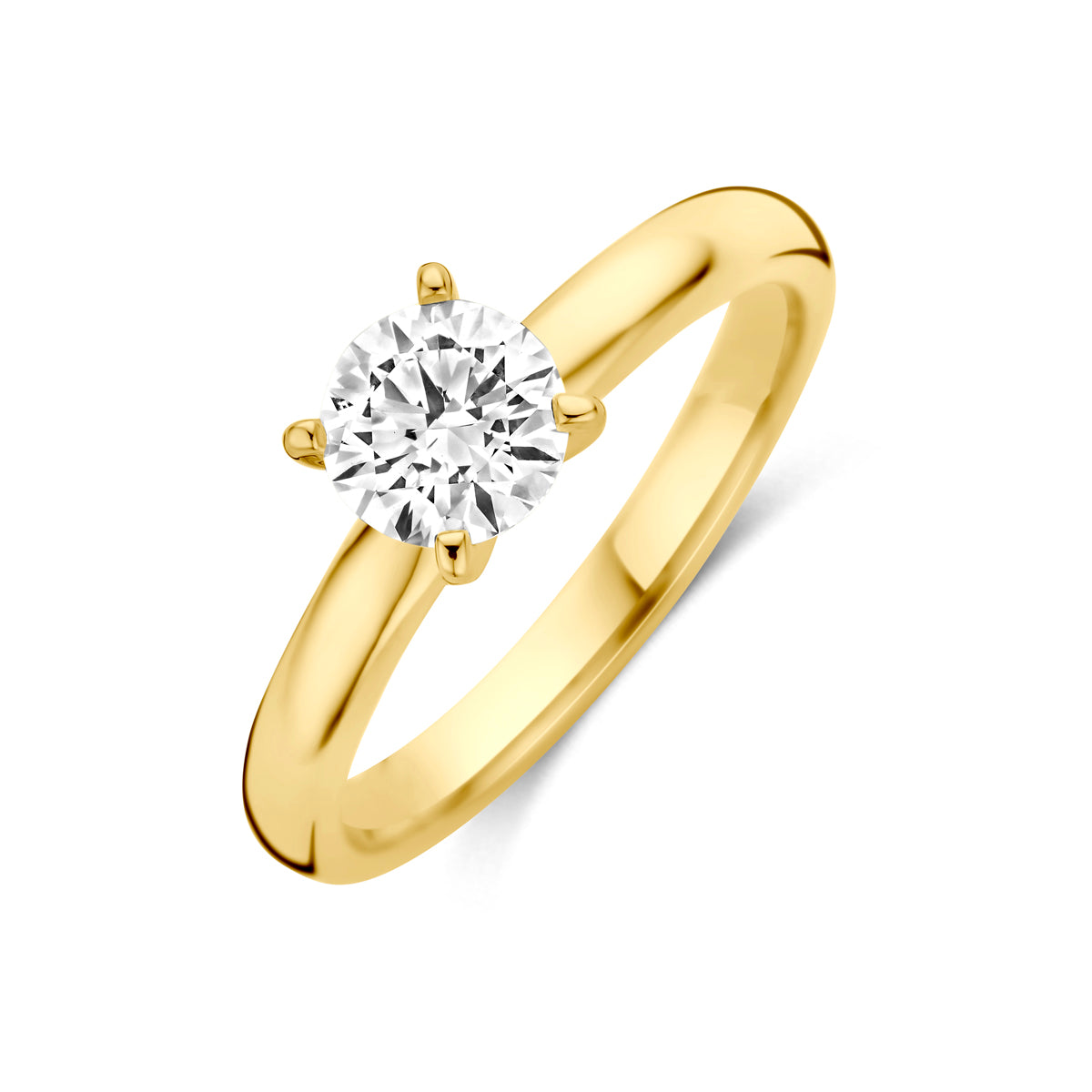 14k Goud Lab Diamant Ring 0.75ct