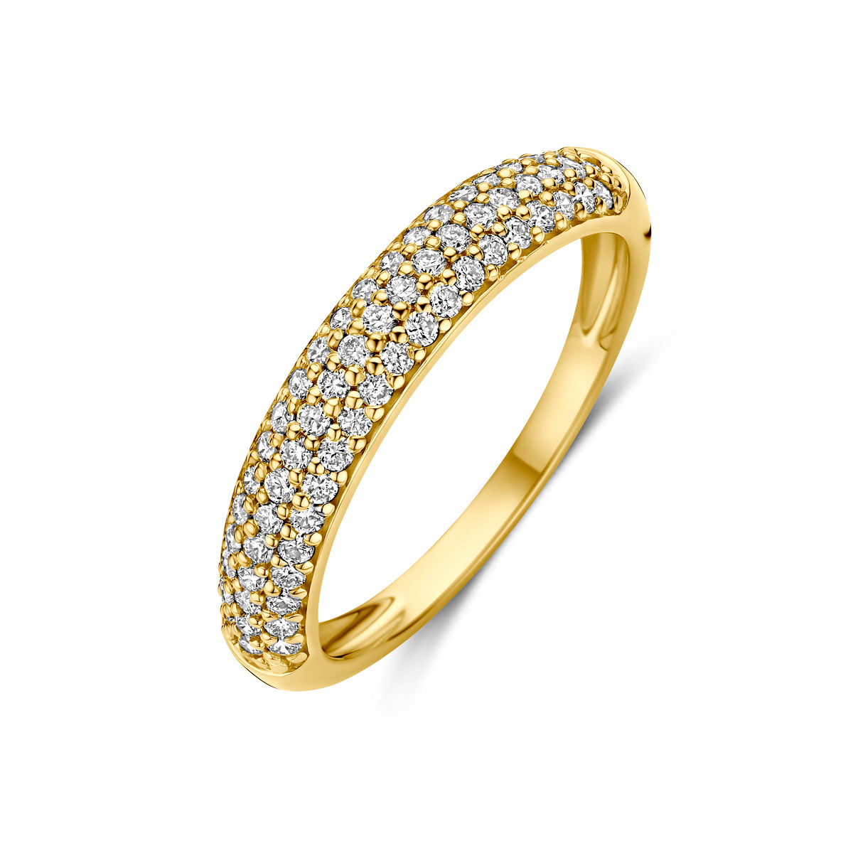 14k Goud Lab Diamant Ring 0.50ct
