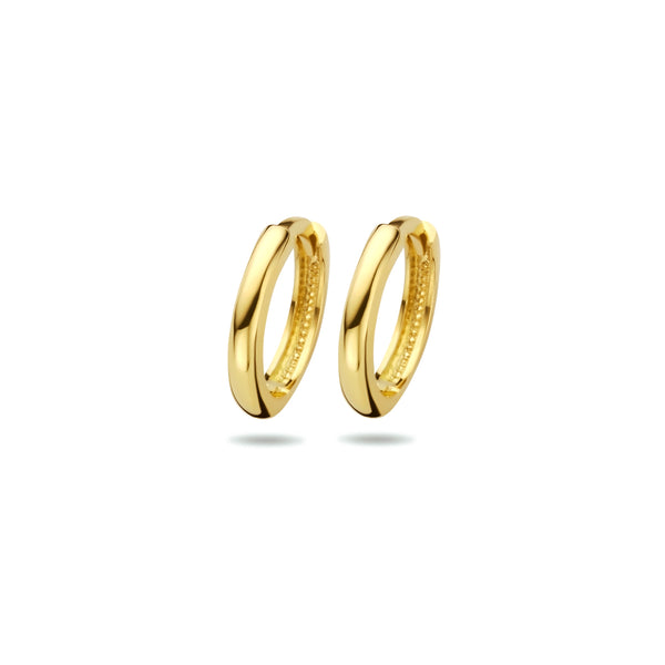 9k Goud Klap Creool 2mm dik