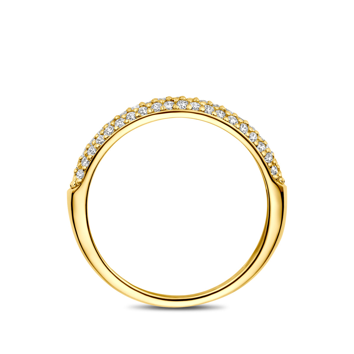 14k Goud Lab Diamant Ring 0.50ct
