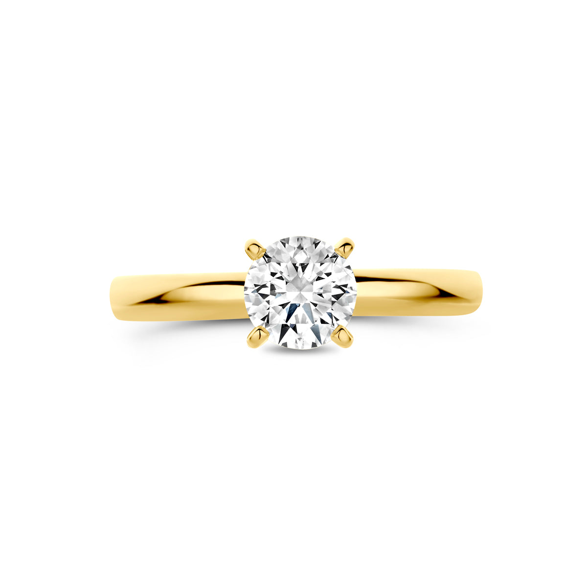 14k Goud Lab Diamant Ring 0.75ct