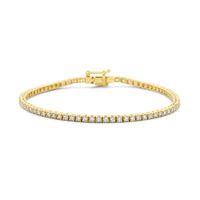 14k Goud Tennisarmband Diamant 2.00ct H SI 2,3mm 17,5 cm
