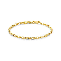 14k Goud Armband Anker Schakel 3,1mm 18,5 cm