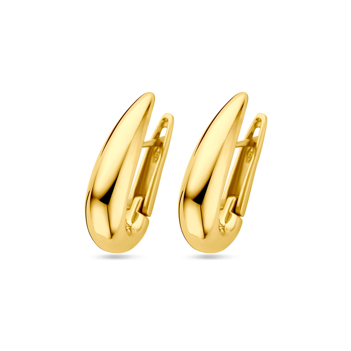 14k Goud Klapoorringen 24mm
