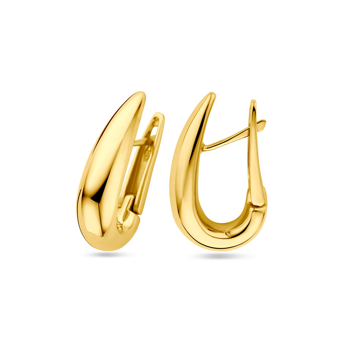 14k Goud Klapoorringen 24mm
