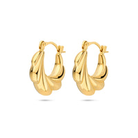 14k Goud Oorringen 19mm