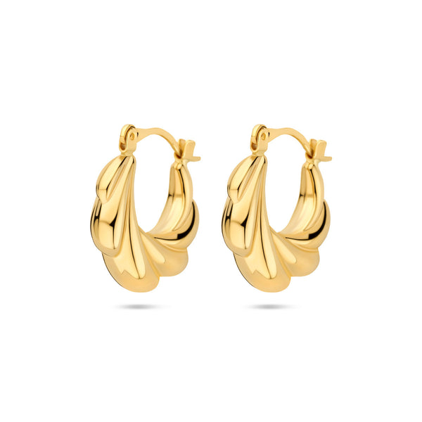 14k Goud Oorringen 19mm