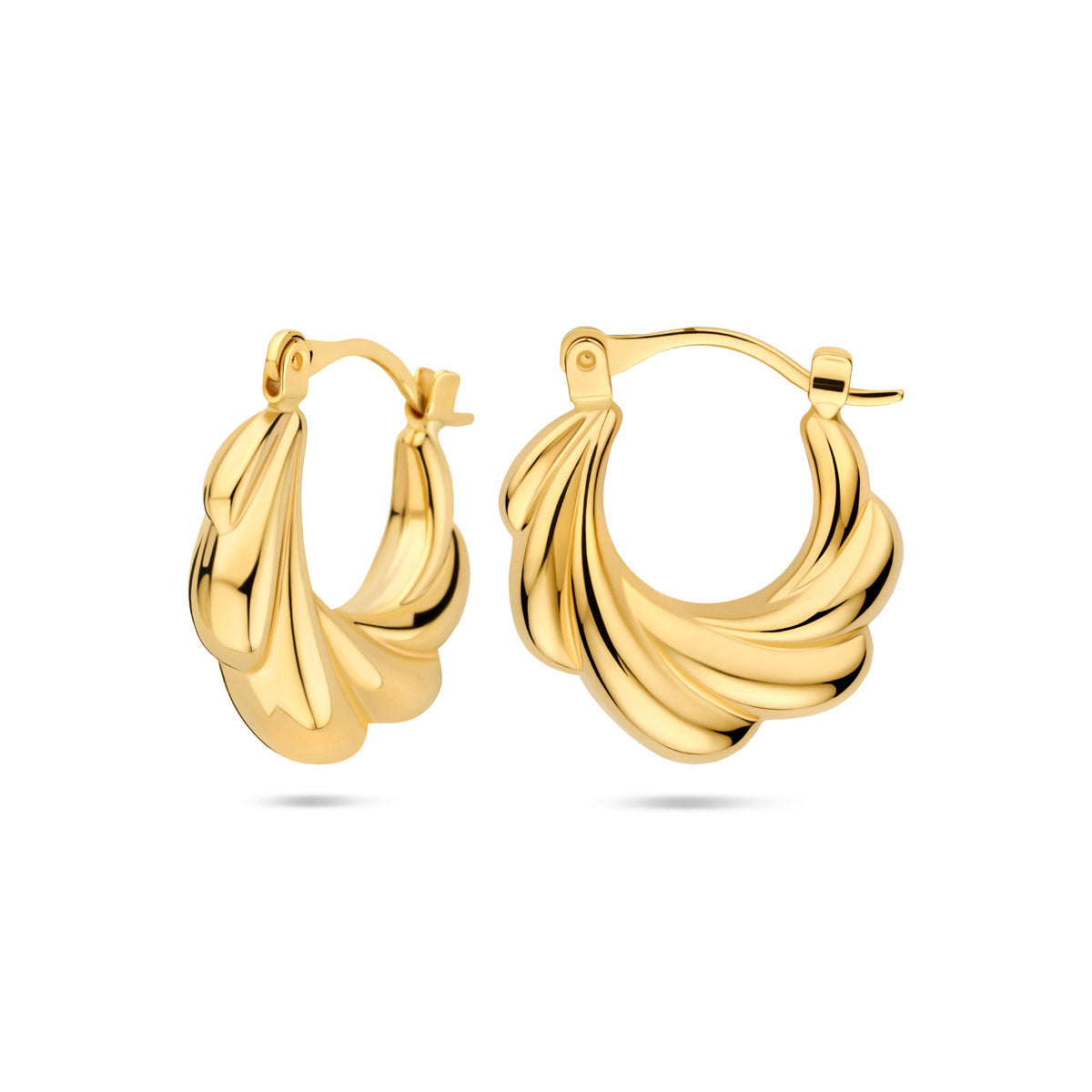 14k Goud Oorringen 19mm