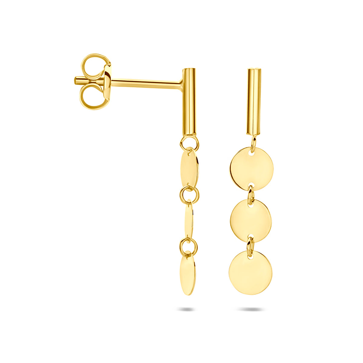 14k Goud Oorhangers 20,5mm