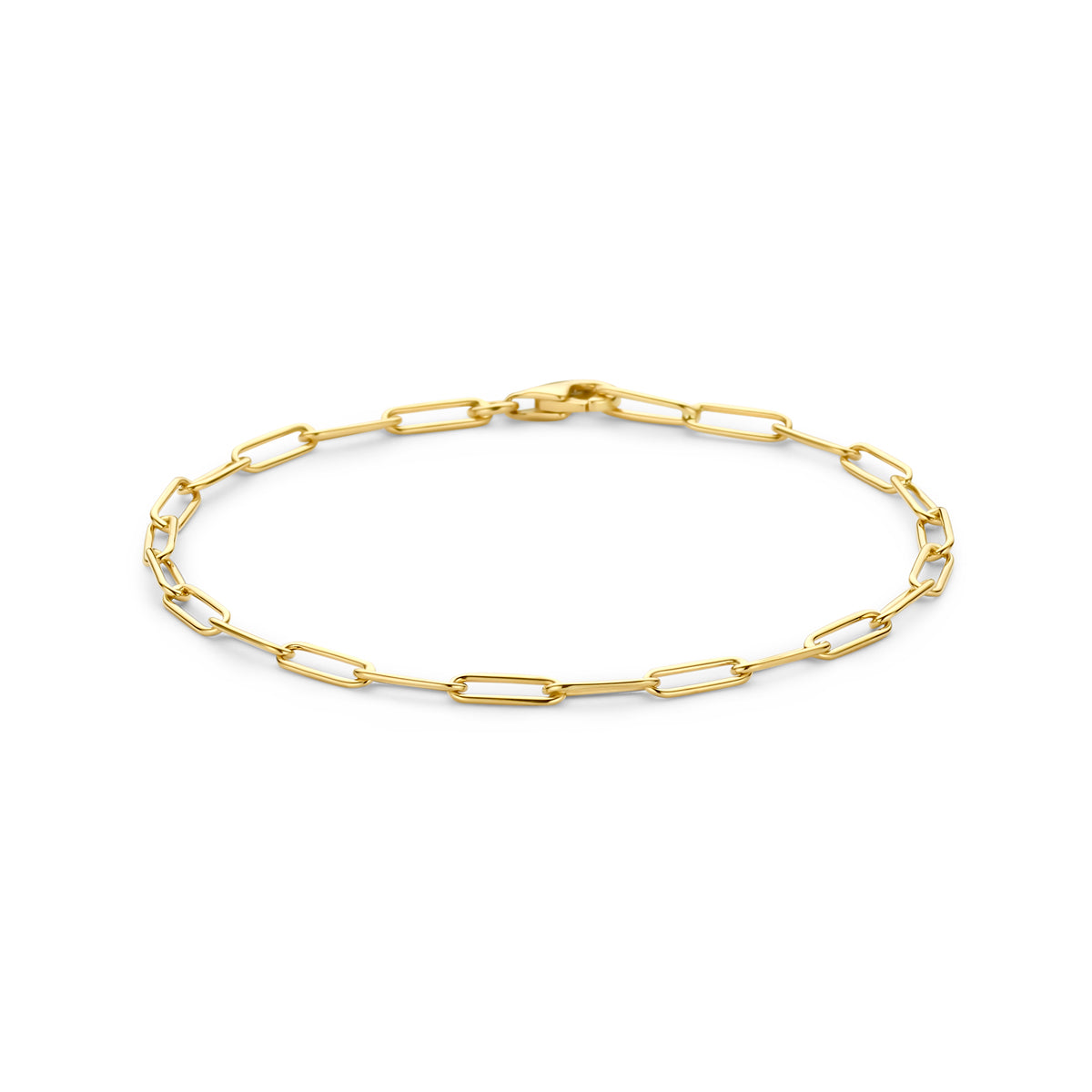 14k Goud Armband 3mm 19 cm