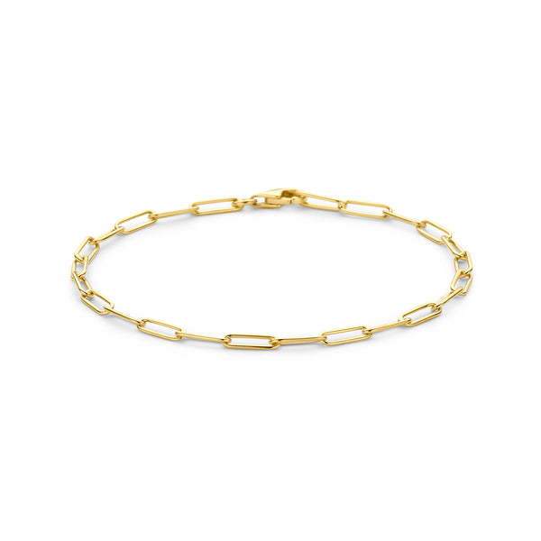14k Goud Armband 3mm 19 cm