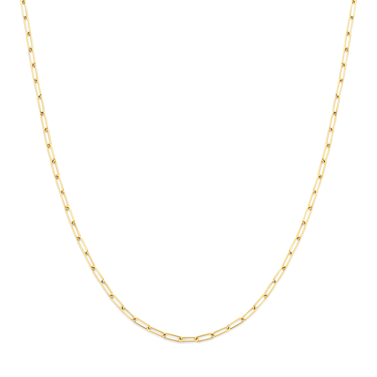 14k Goud Collier 3mm 45 cm