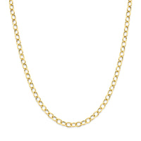 14k Goud Collier 6,3mm 45 cm