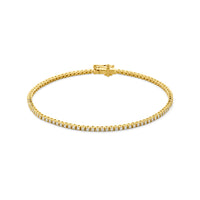 14k Goud Tennisarmband Lab Grown Diamant 17,5 cm