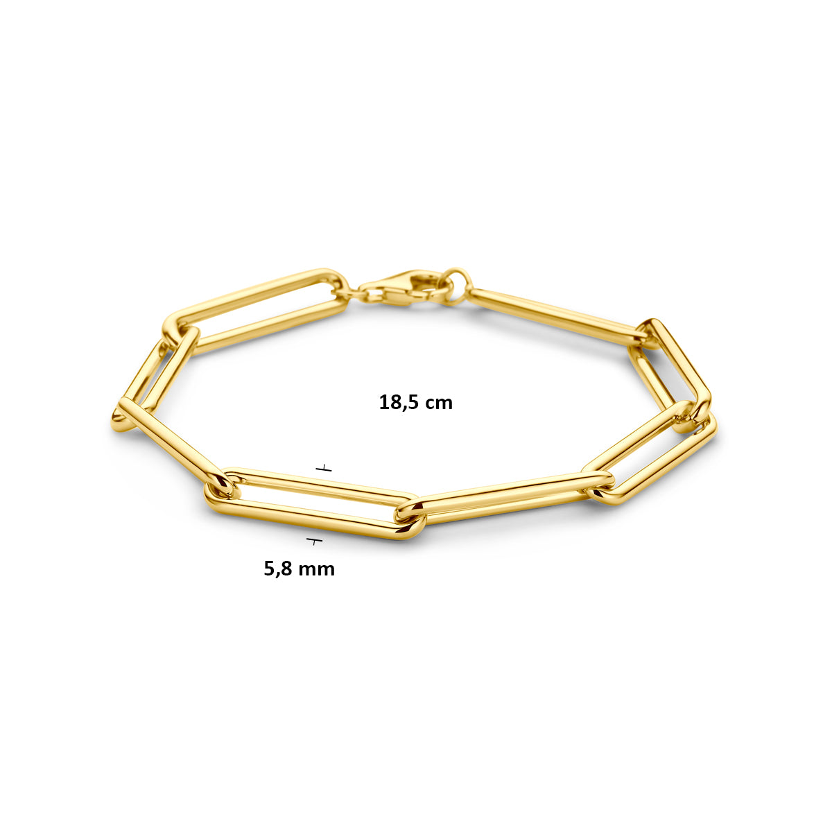 14k Goud Armband 5,8mm 18,5 cm