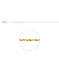 14k Goud Figaro 1,9mm