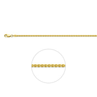 14k Goud Vossestaart Rond 2,1mm