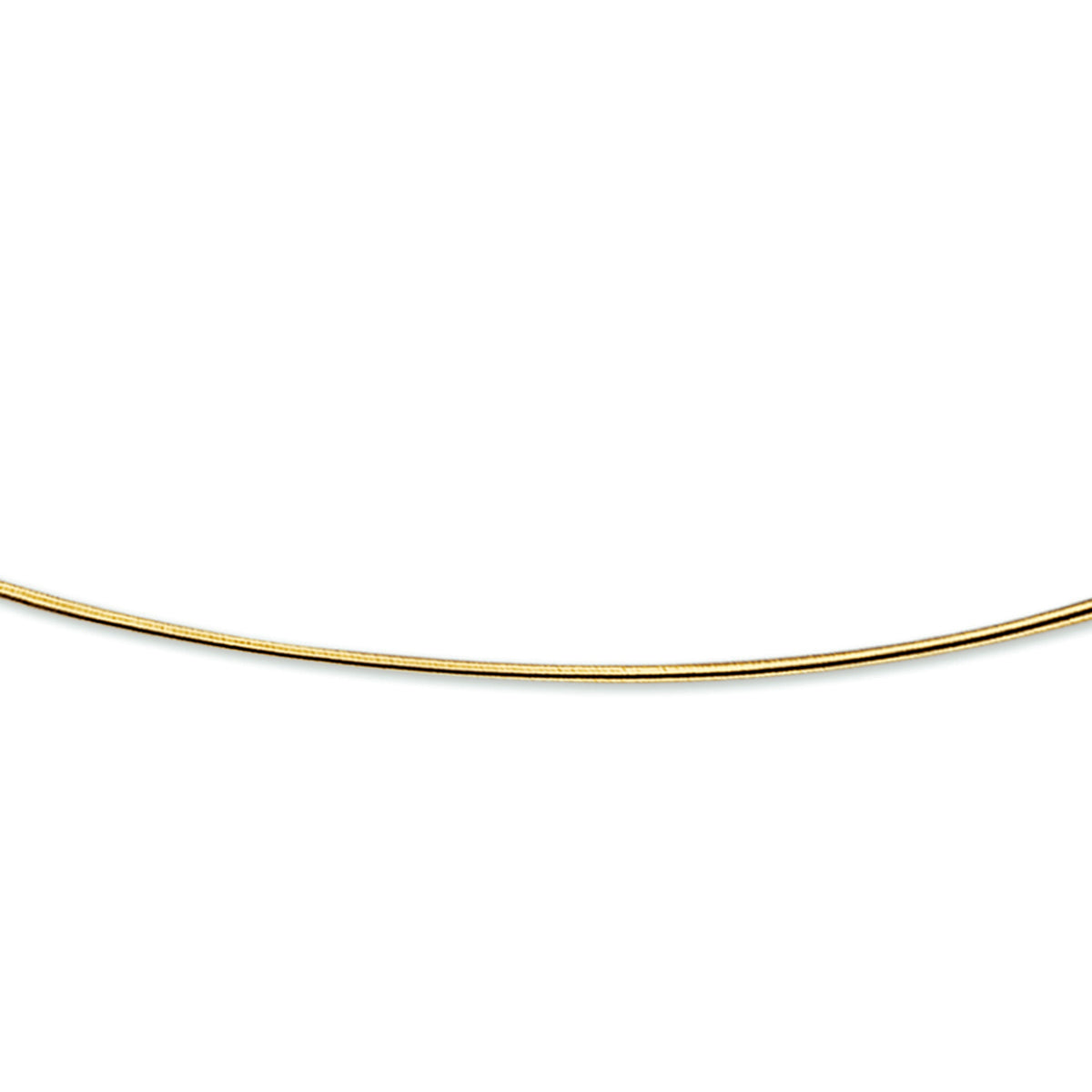 Omega rond 1,1 mm 14K geelgoud geel
