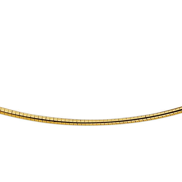 Omega rond 1,75 mm 14K geelgoud geel