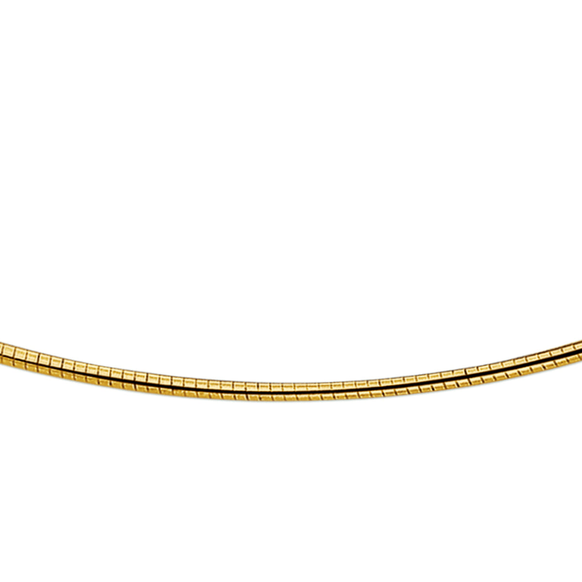 Omega rond 1,75 mm 14K geelgoud geel